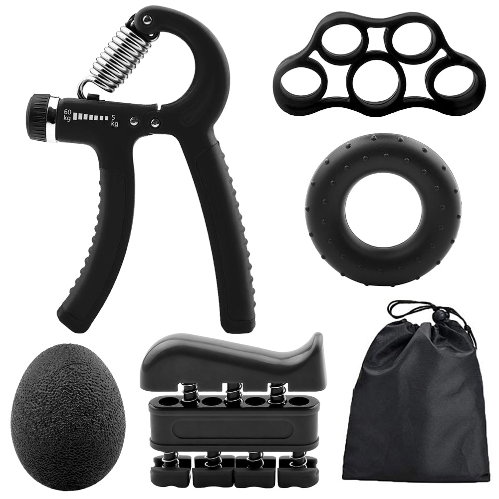 💪 6 PCS Hand Grip Strengthener Kit